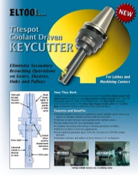 Titespot® coolant-driven keycutter